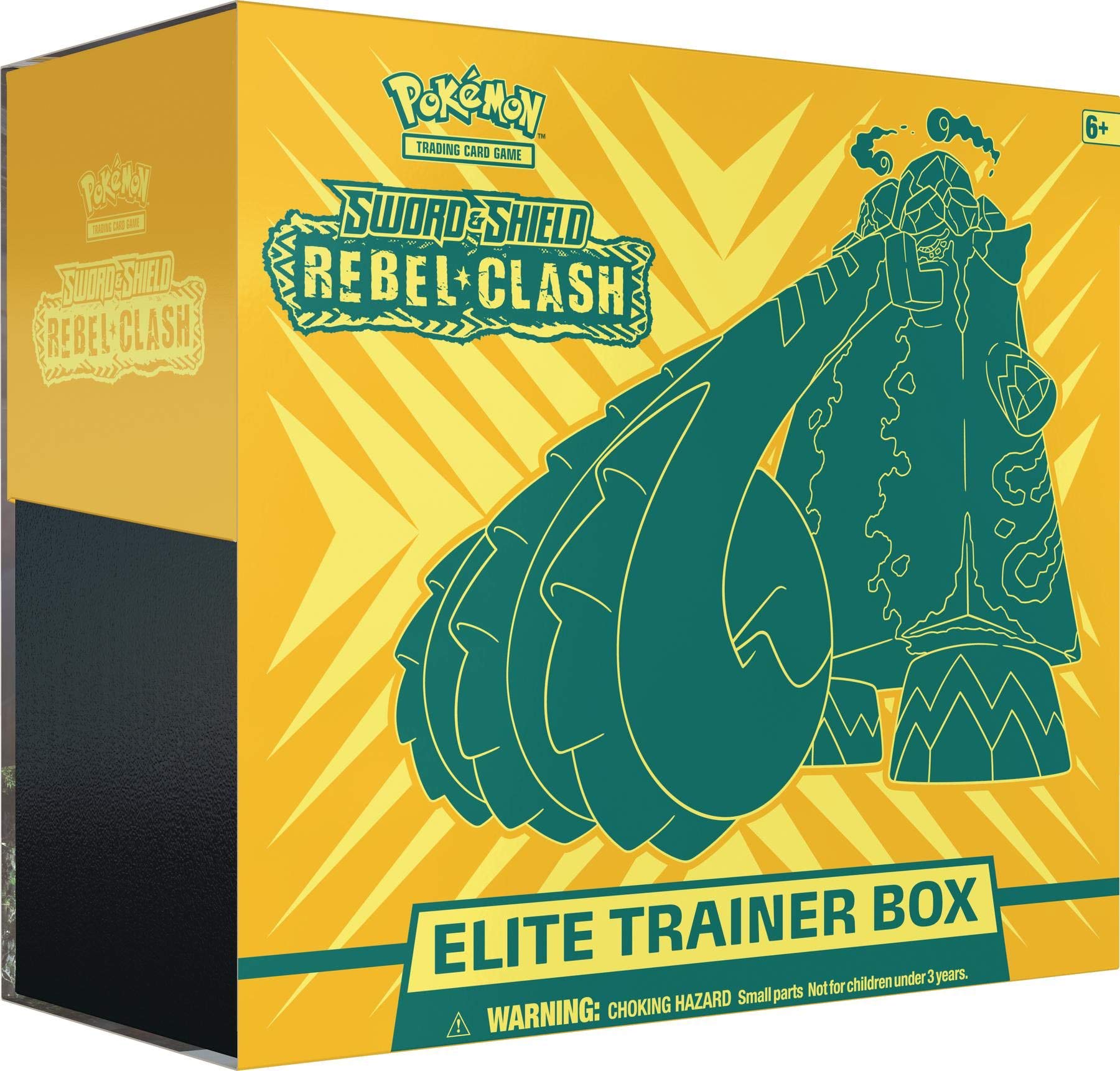 Amazon.com: Pokémon TCG: Sword & Shield-Rebel Clash Elite Trainer